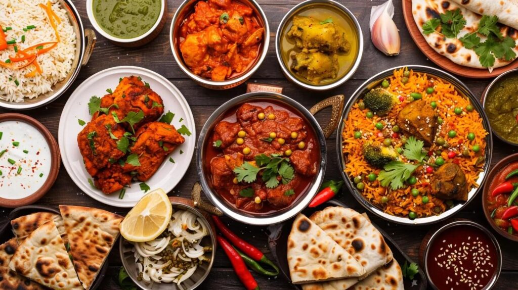 indian food menus