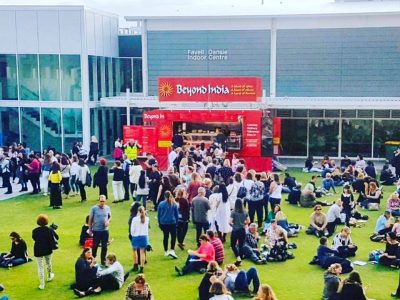 Beyond India food truck and catering at Adelaide Oval event.